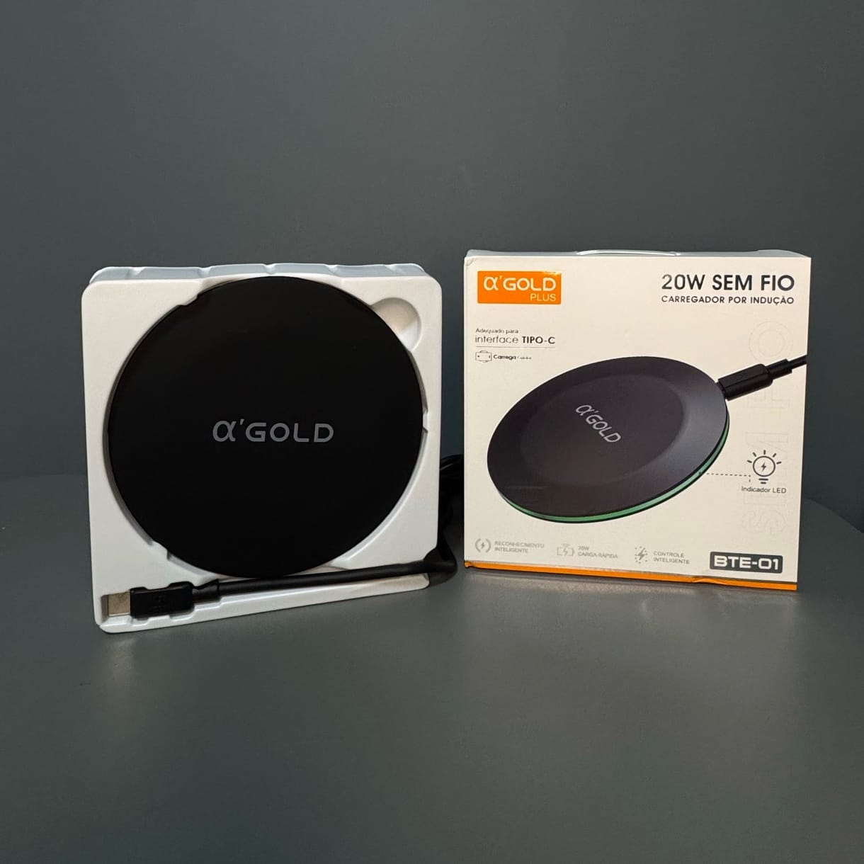 Carregador por Indução 20w