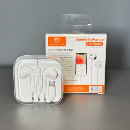 Fone de ouvido Fio S/Borrachinha (Iphone)