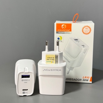 Fonte 38w Usb + Tipo C