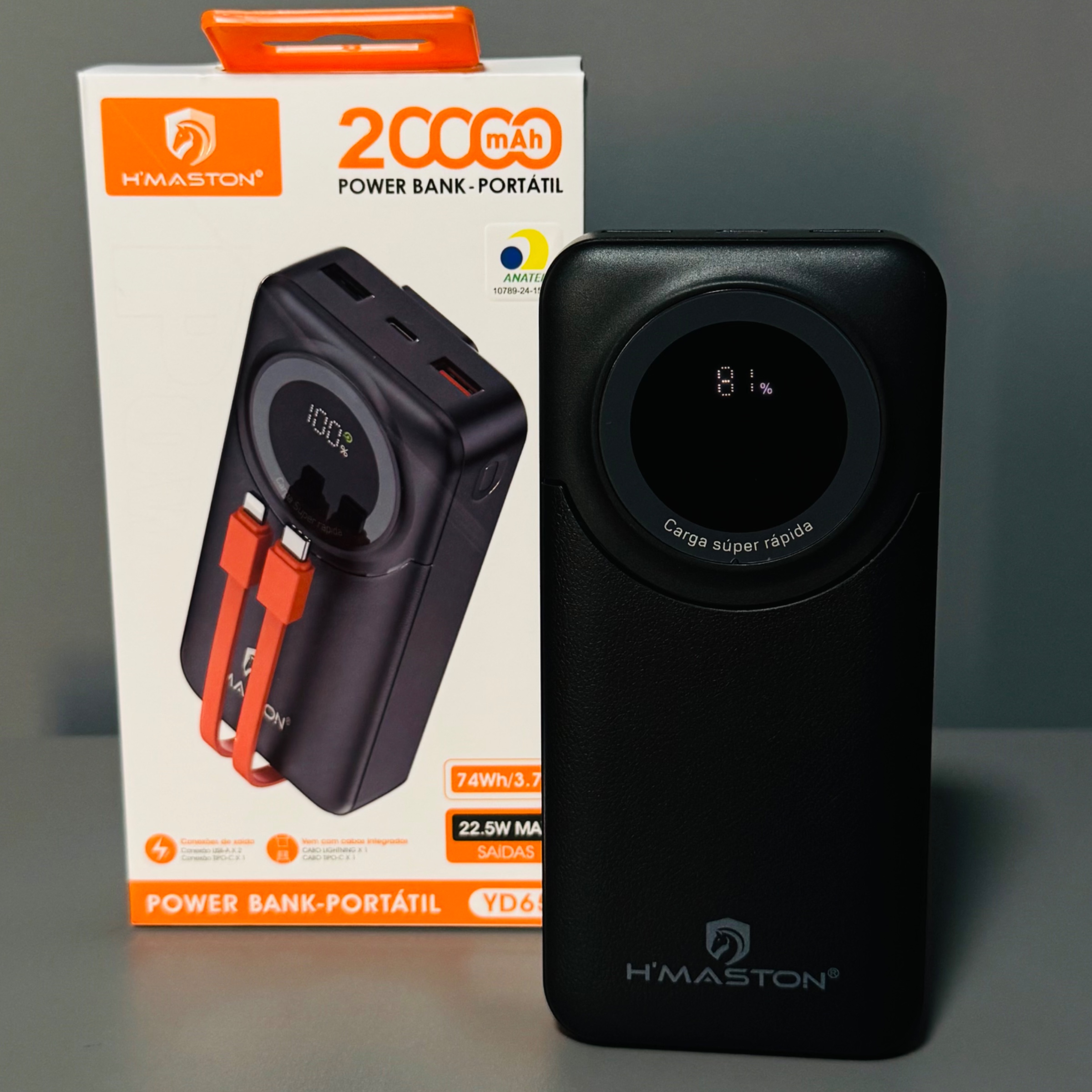 Powerbank 20000Mha 22.5w PD