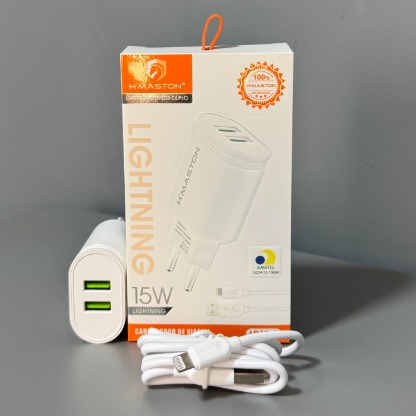 Carregador 15w Usb x Iphone(lightning)