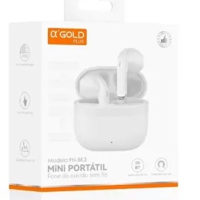 Fone Bluetooth S/Borrachinha (FN-BK3)